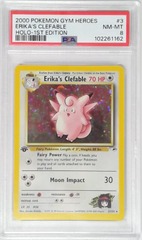 V1782: 2000: Erika's Clefable: 3/32: 1ST Edition: Gym Heroes: PSA: 8: NM-MT: 102261162